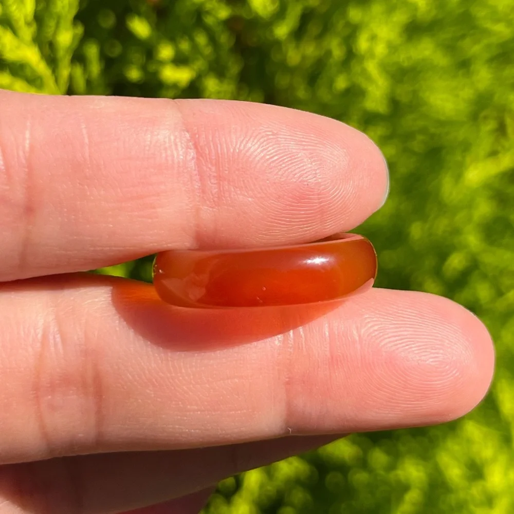 Size 6.5‎ carnelian ring